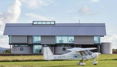 Grand Designs house and aircraft